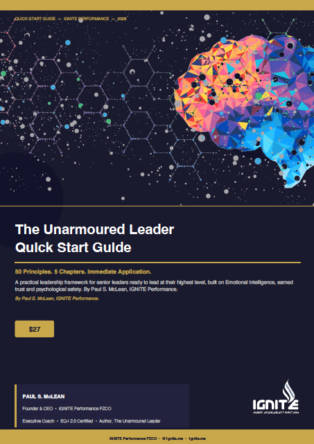 The Unarmoured Leader - Quick Start Guide