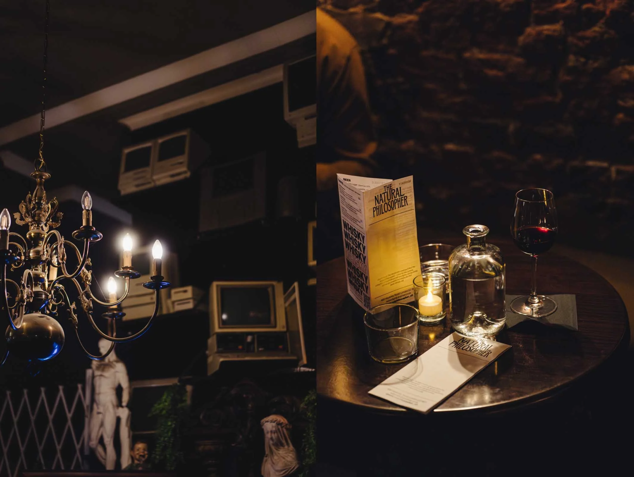 The Natural Philosopher Cocktail and Whisky Bar