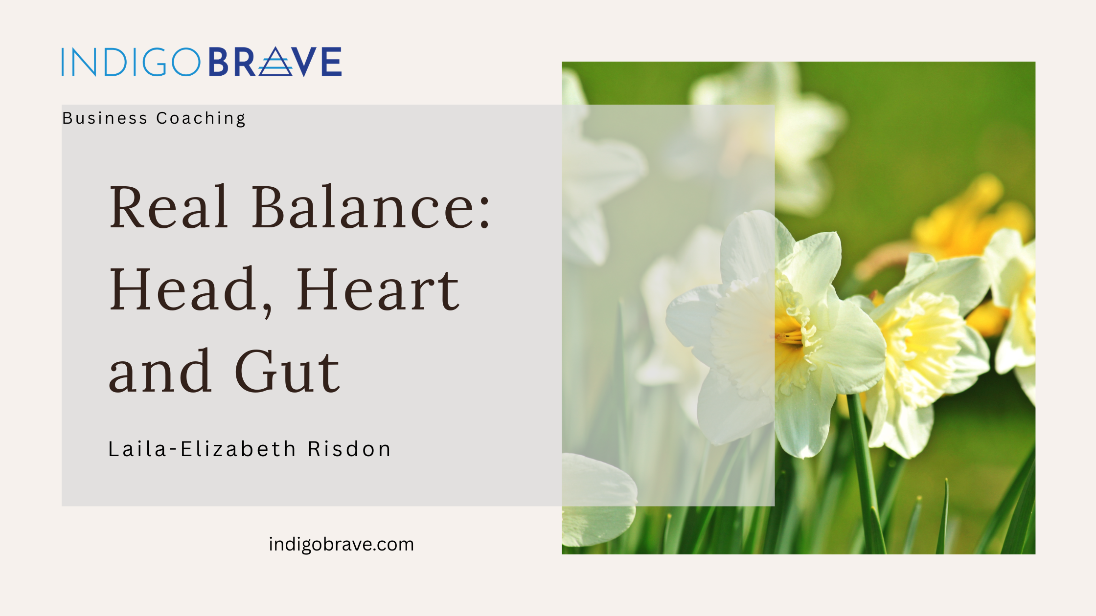 Real Balance: Head, Heart and Gut