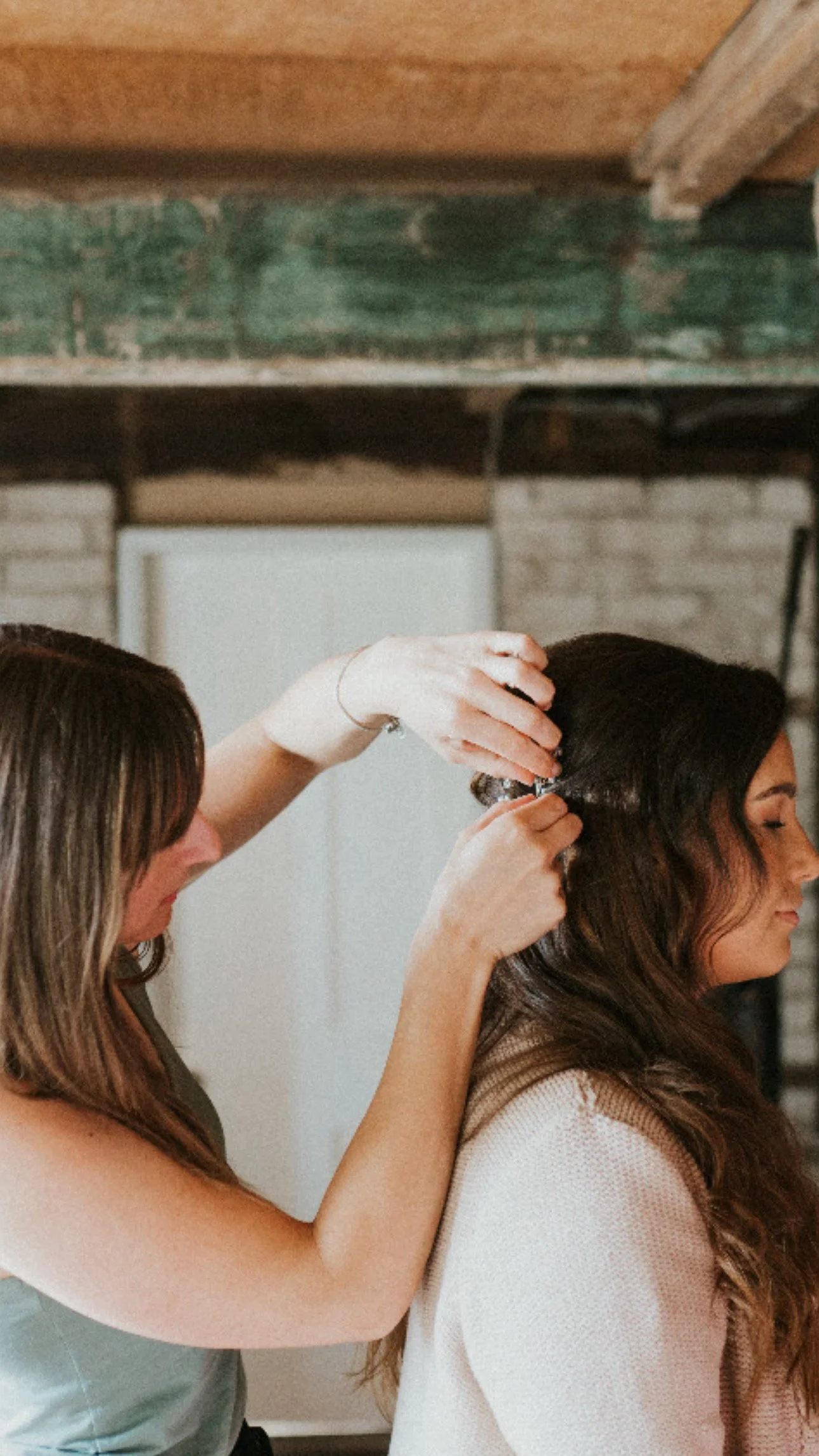 Bridesmaid Hair and Makeup in Cornwall
