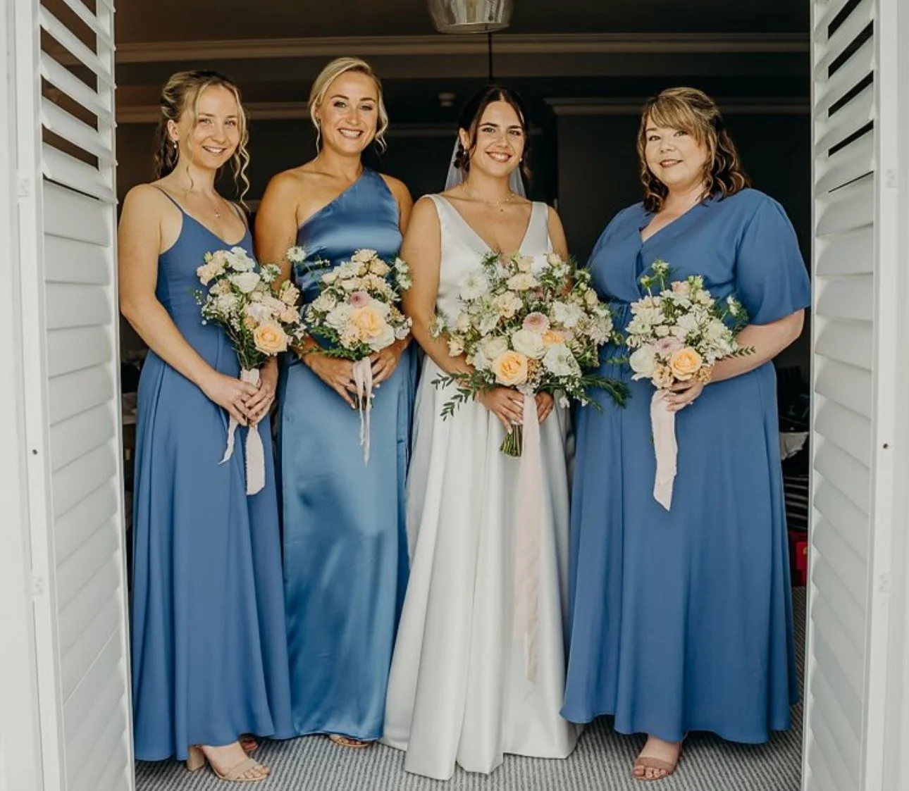 Wedding Party Hair and Makeup in Cornwall