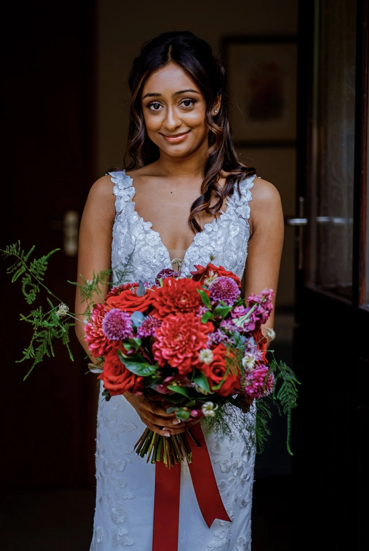 Bride getting married in Cornwall