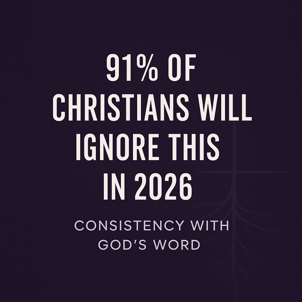 91% of Christians Will Ignore This in 2026 — Consistency With God’s Word