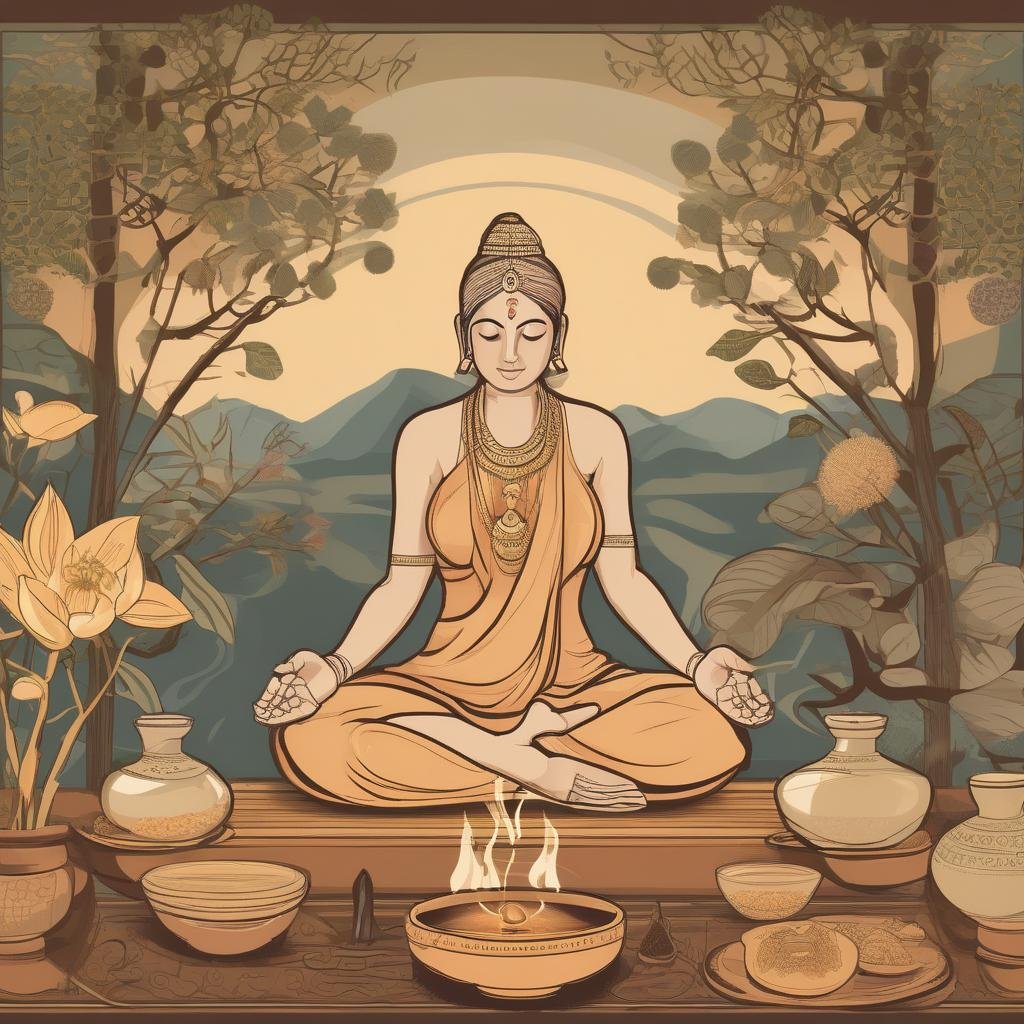 Therapeutic Values of Abhyanga, Shirodhara, Basti Treatment, and Udvartanam