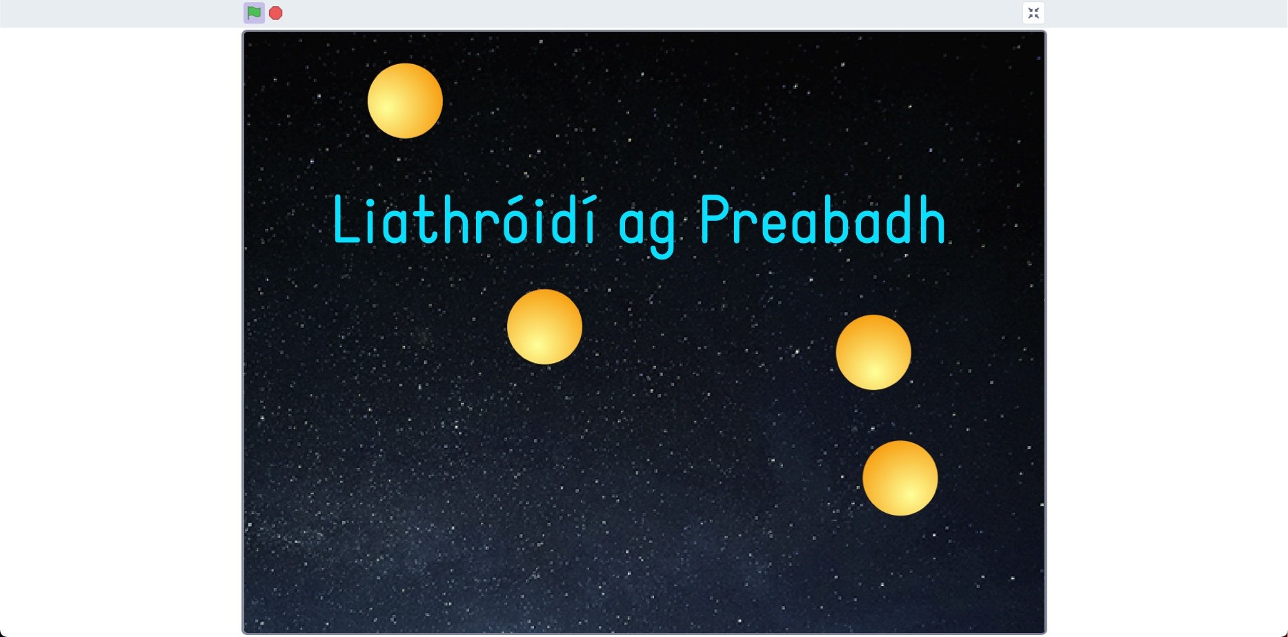 Liathróidí ag Preabadh