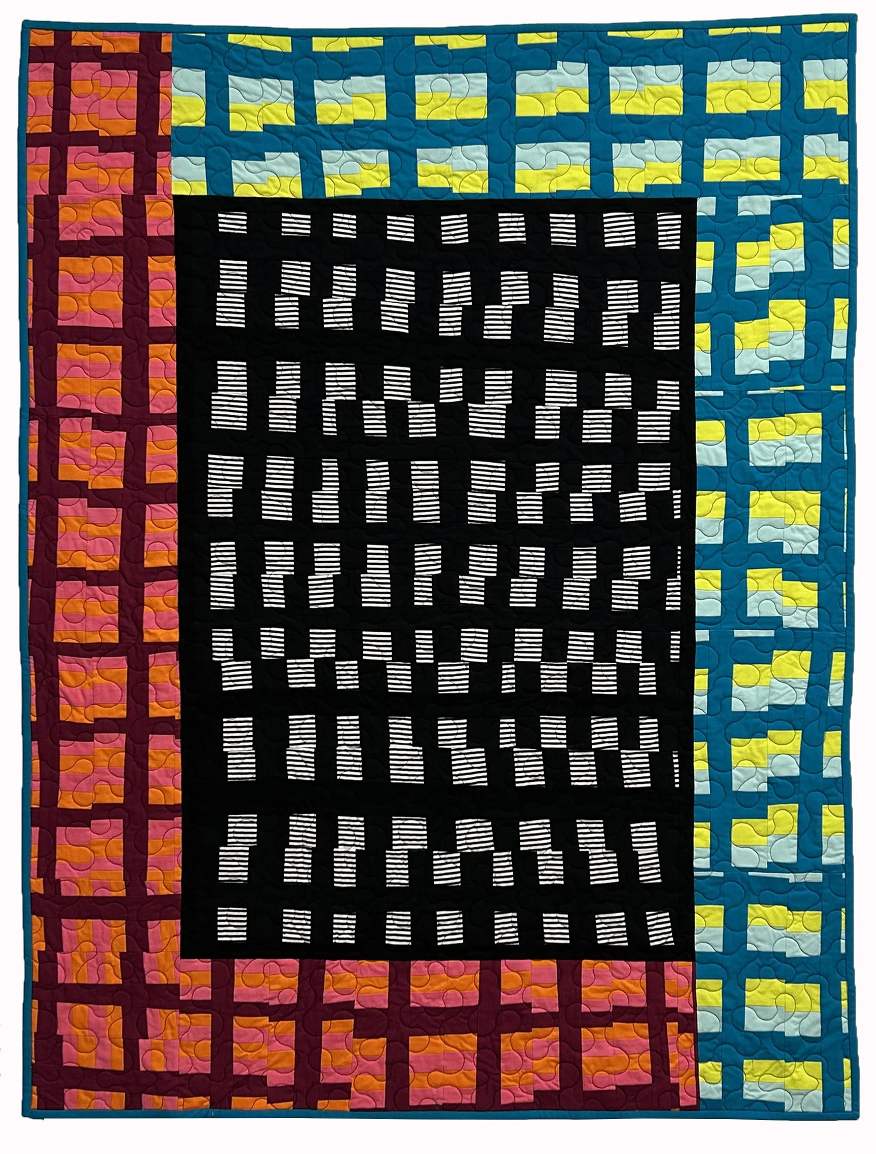 Spools of Thread, 38" x 50"