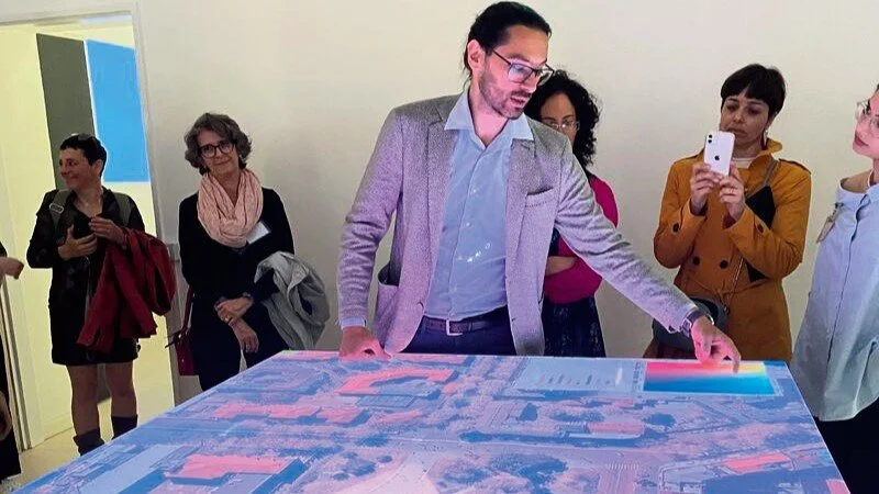 Il futuro della progettazione urbana interdisciplinare: il tavolo luminoso Workshop&nbsp;