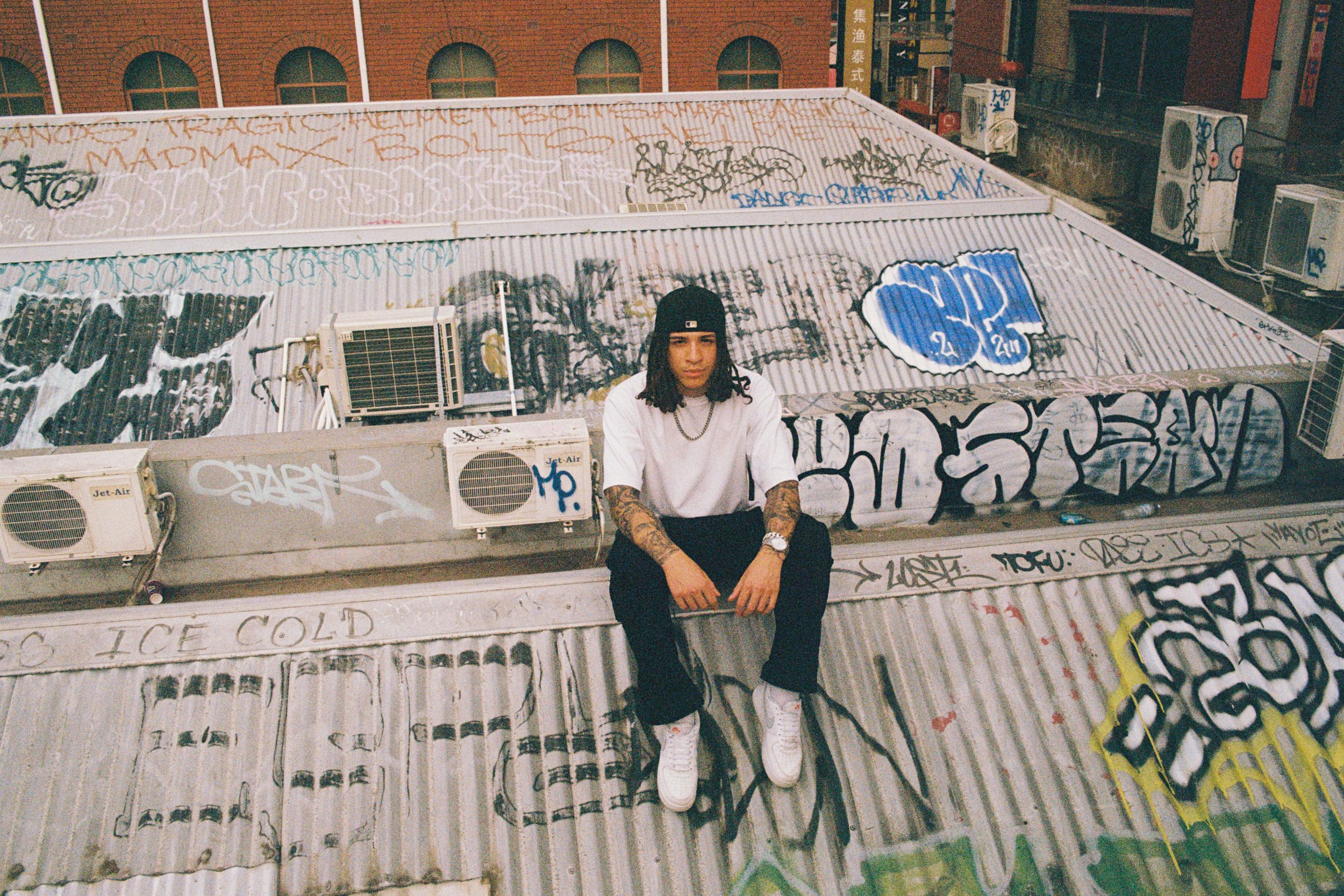 Tristan (@lightskingeneral_) Portrait Shoot ~~~ 35mm ~~~ Pentax LX - Kodak Ultramax 400