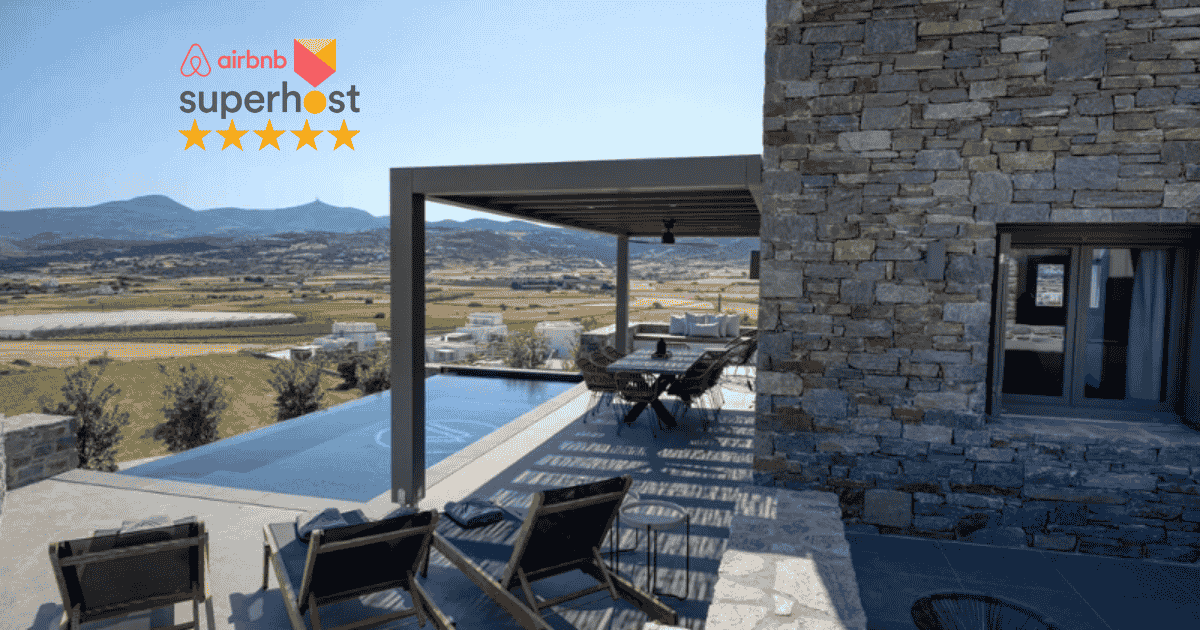 Why Airbnb Superhost Status Matters for Villa Anat Paros