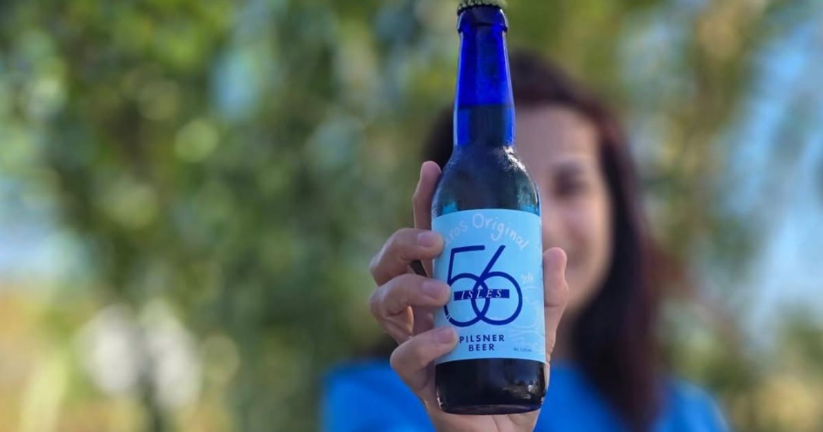 Your Summer Beer, 56 Isles is Brewed on Paros Island