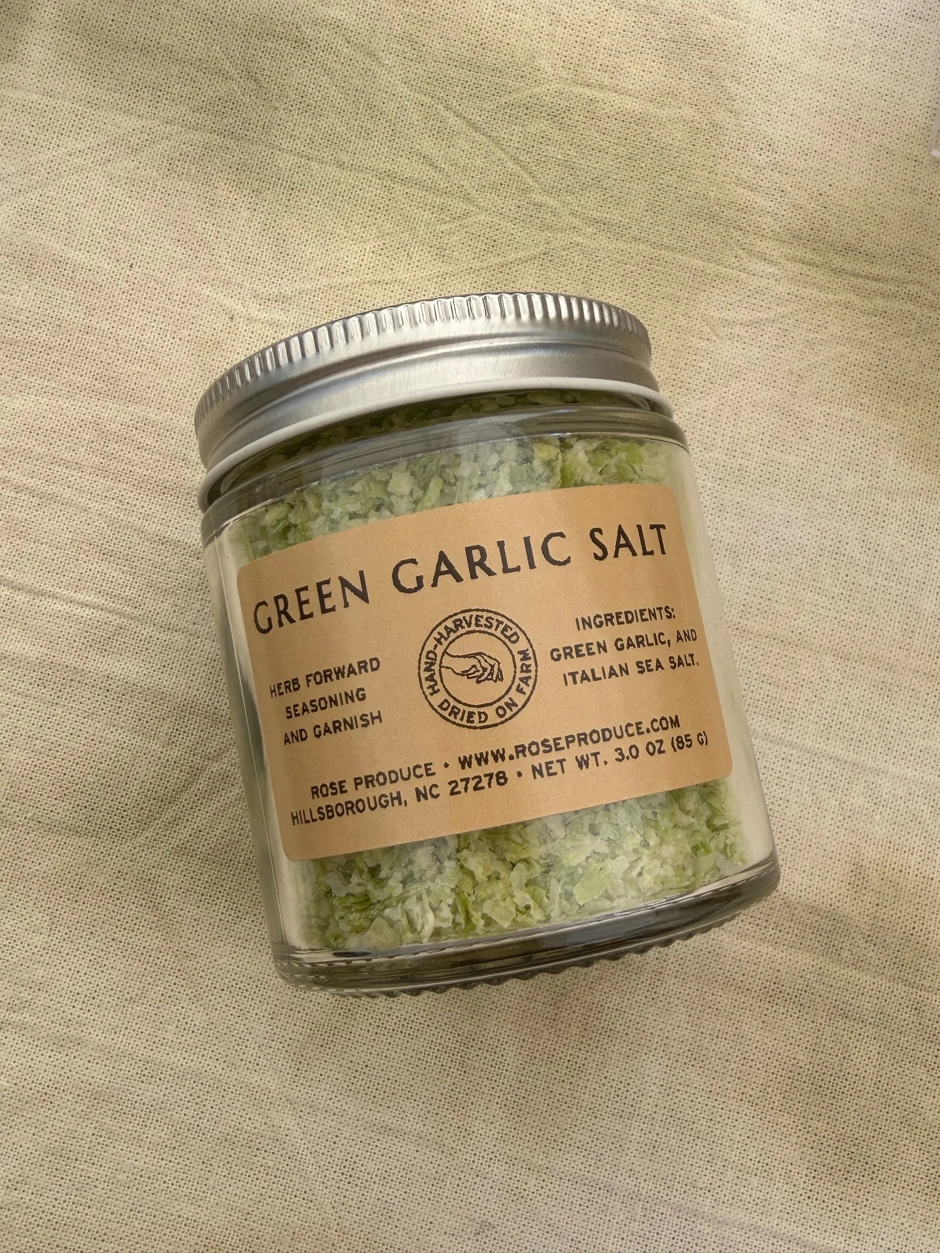 Green Garlic Salt