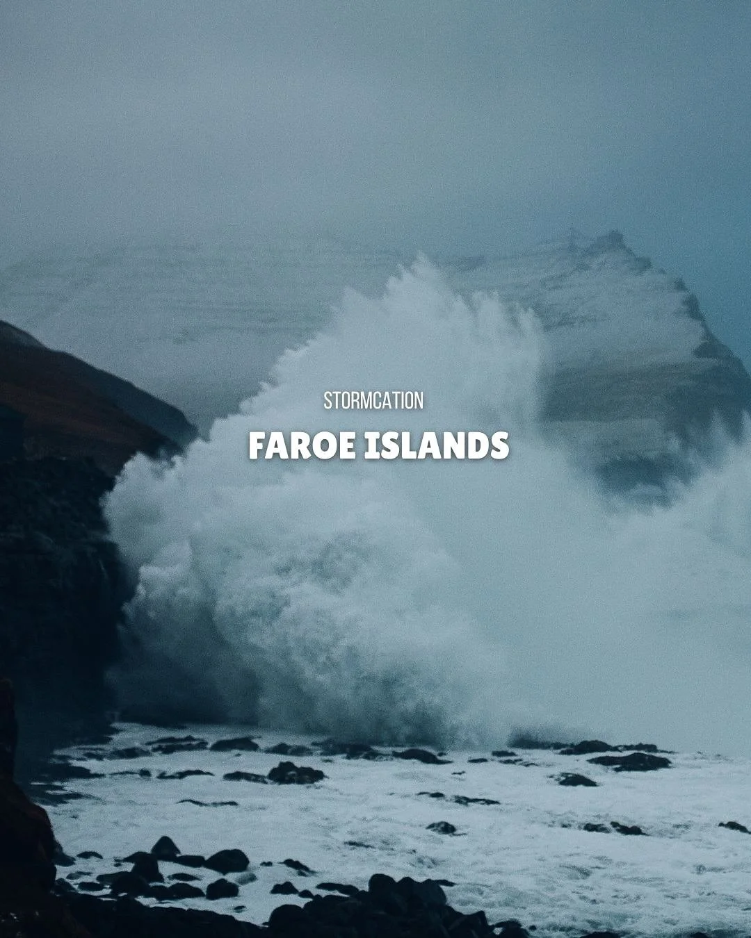 Stormcation&hellip; when the Faroes show their wild side 🌬️

Imagine standing on a cliff with the sea howling below, ferocious winds, and unforgiving, raw nature that almost scares you. It&rsquo;s not for the faint-hearted and that&rsquo;s exactly w