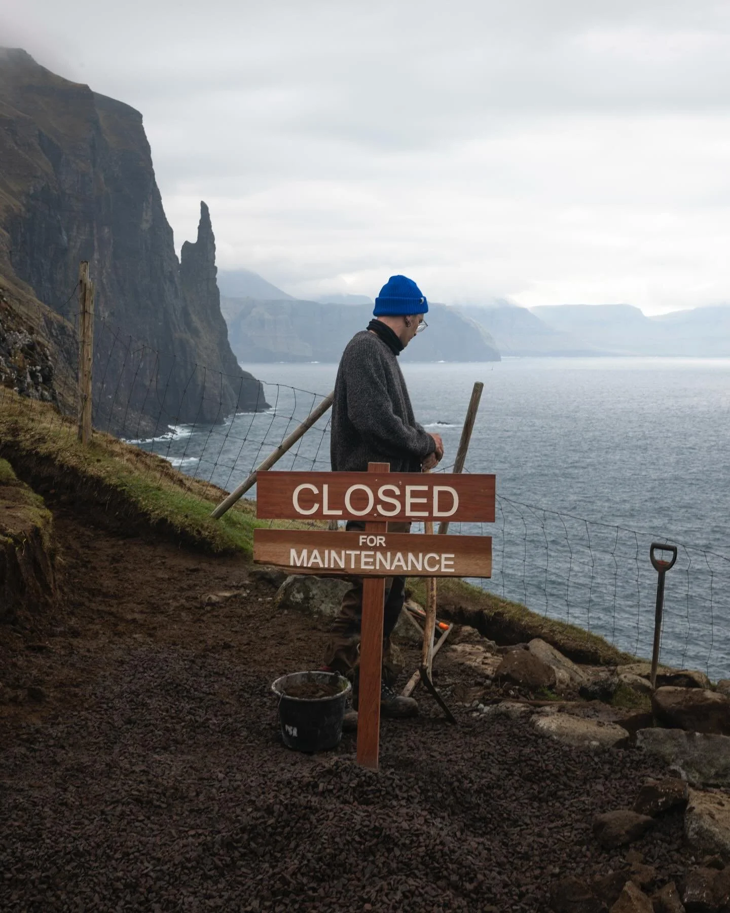 Four incredible days documenting the &ldquo;Closed for Maintenance&rdquo; campaign for @visitfaroeislands 🇫🇴

From west to east, south to north, I&rsquo;ve been following the volunteers behind this unique project, capturing the work, the people, an
