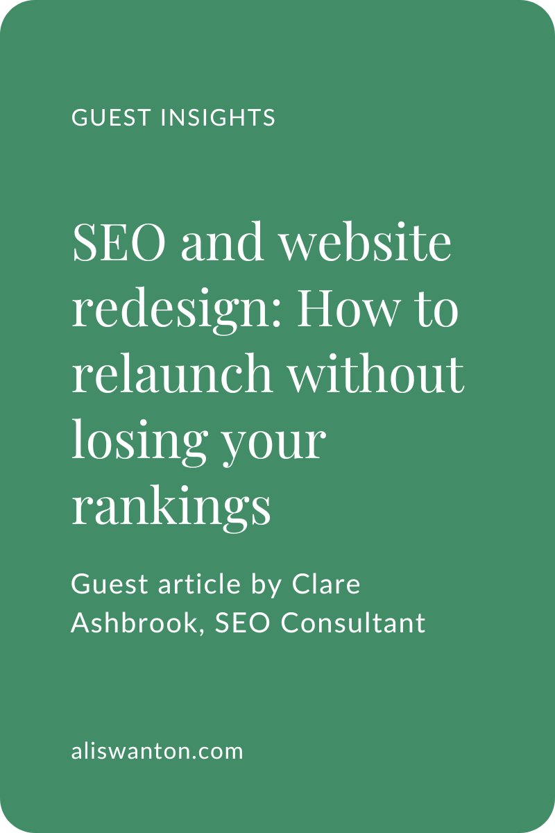 SEO and website redesign: how to relaunch without losing your rankings