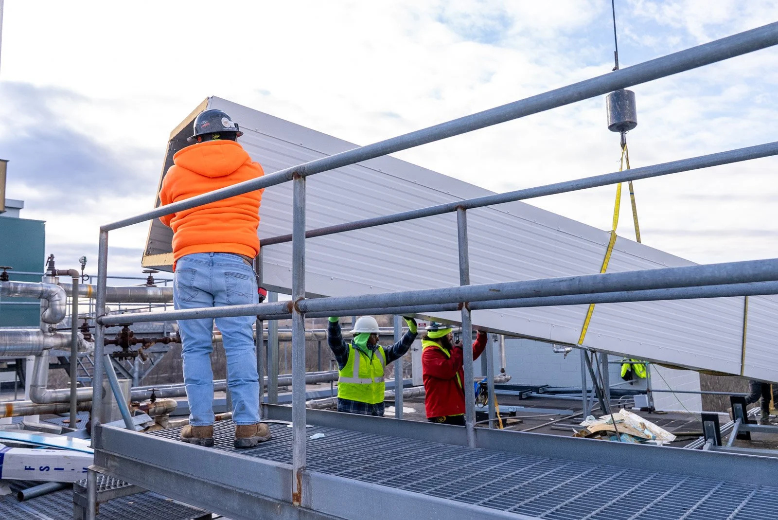Rooftop Air Unit Replacement at a Virginia Poultry Processing Facility