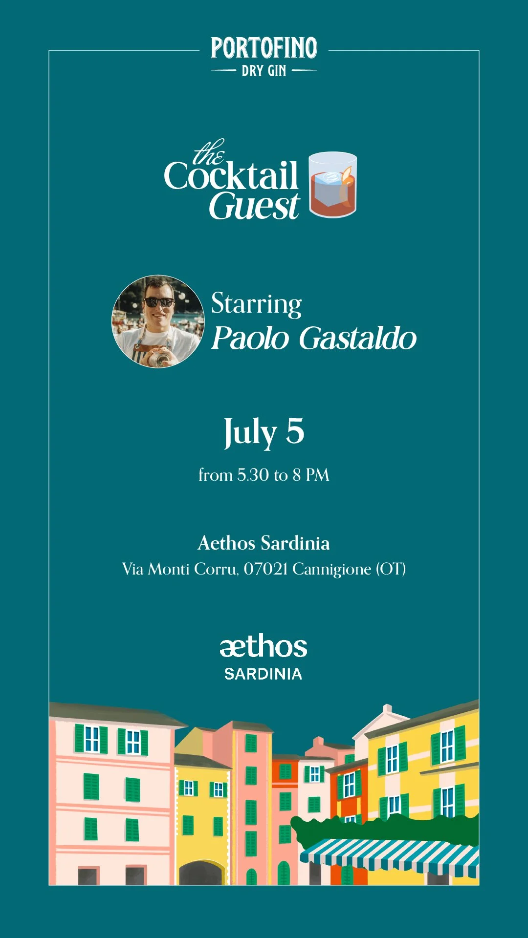 Guest Night: in collab with Portofino Gin