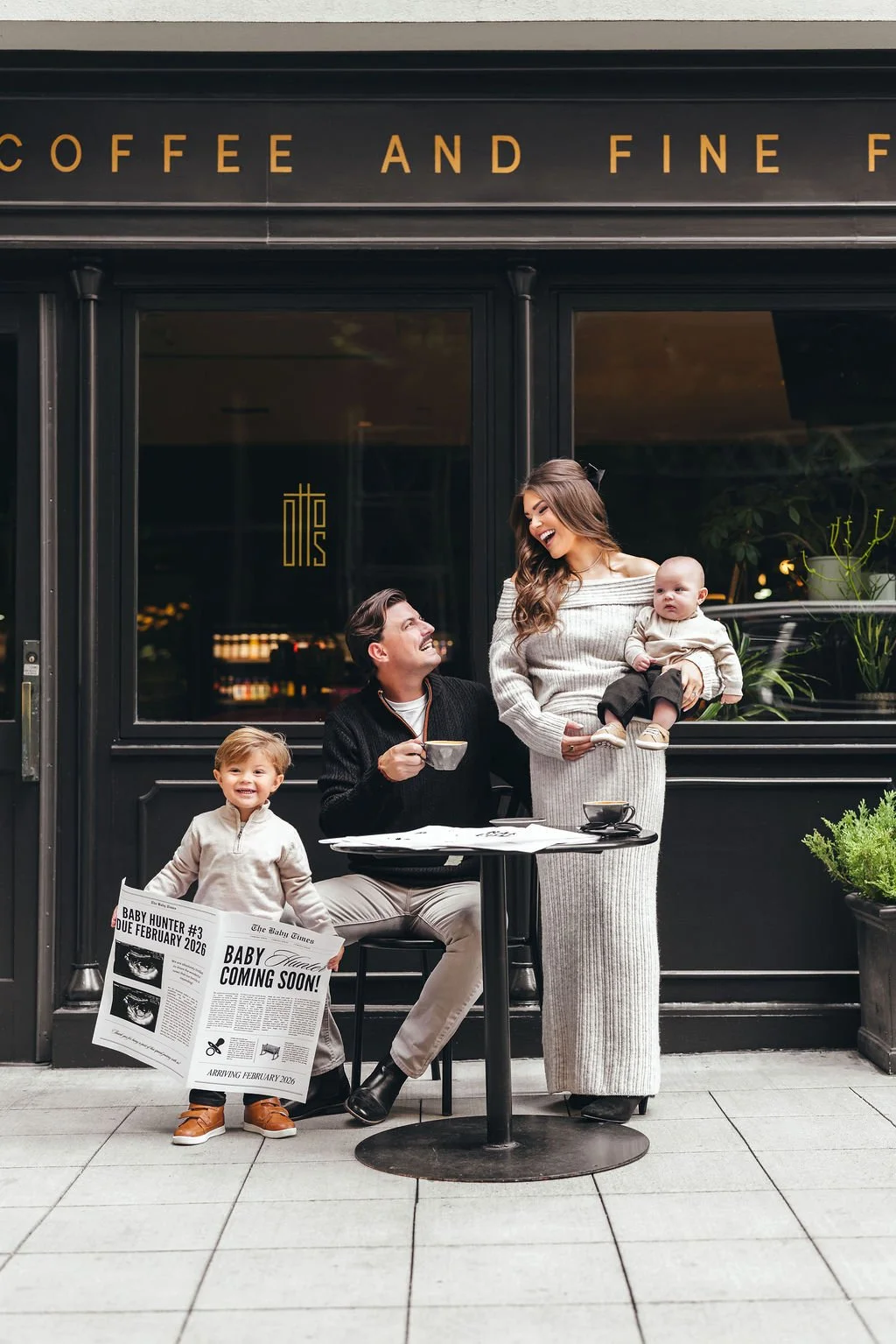 Brewing Something Special | Baby Announcement