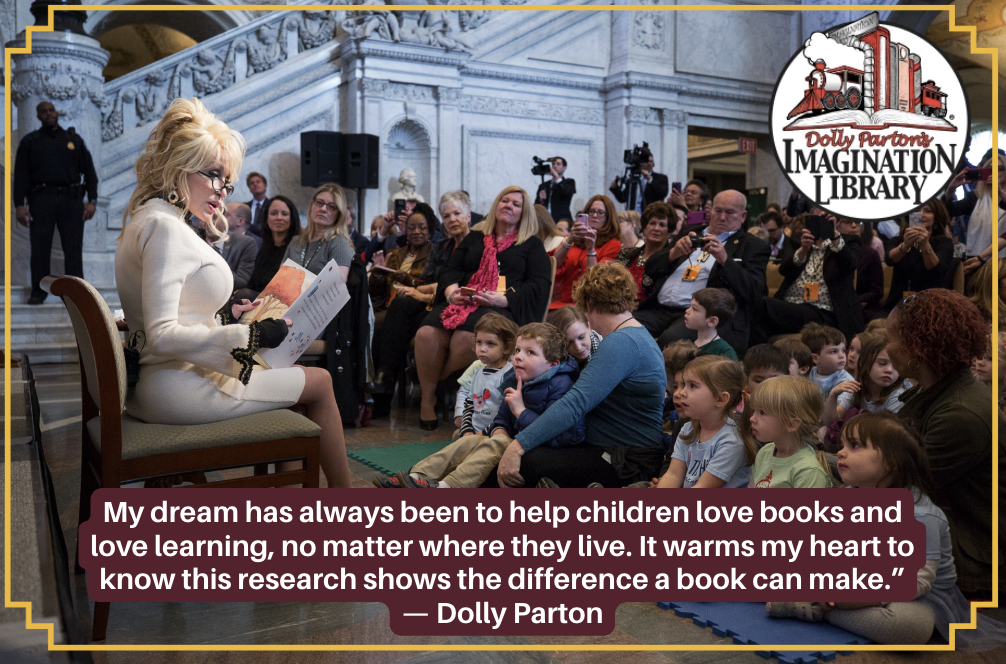 Dolly Parton's Impact on Early Childhood Literacy: What the Research Shows