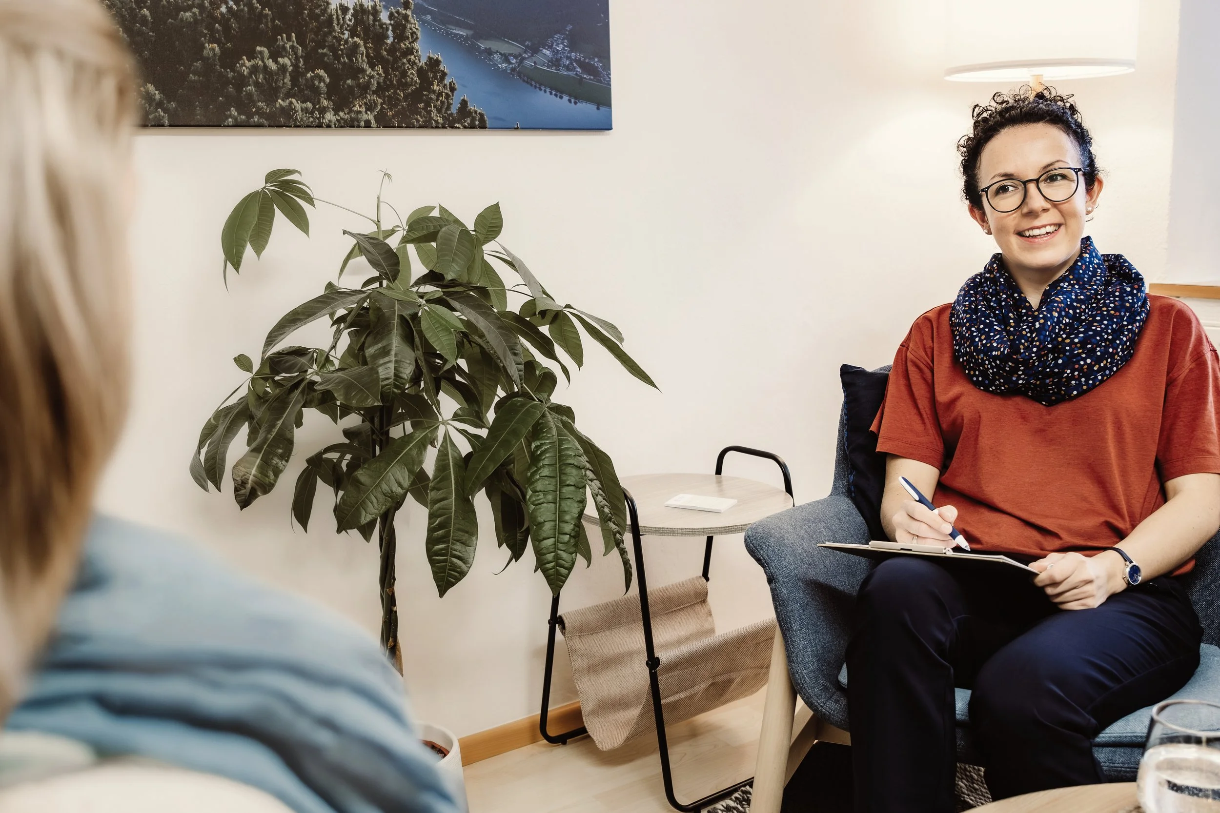 Psychotherapie Barbara Valorzi: Therapeutisches Gespräch