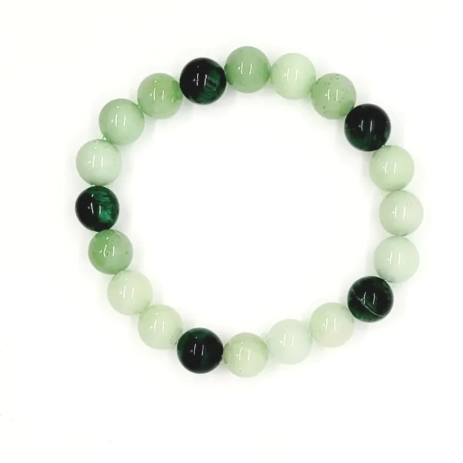 Amazonite & Green Tiger Eye Serenity Bracelet