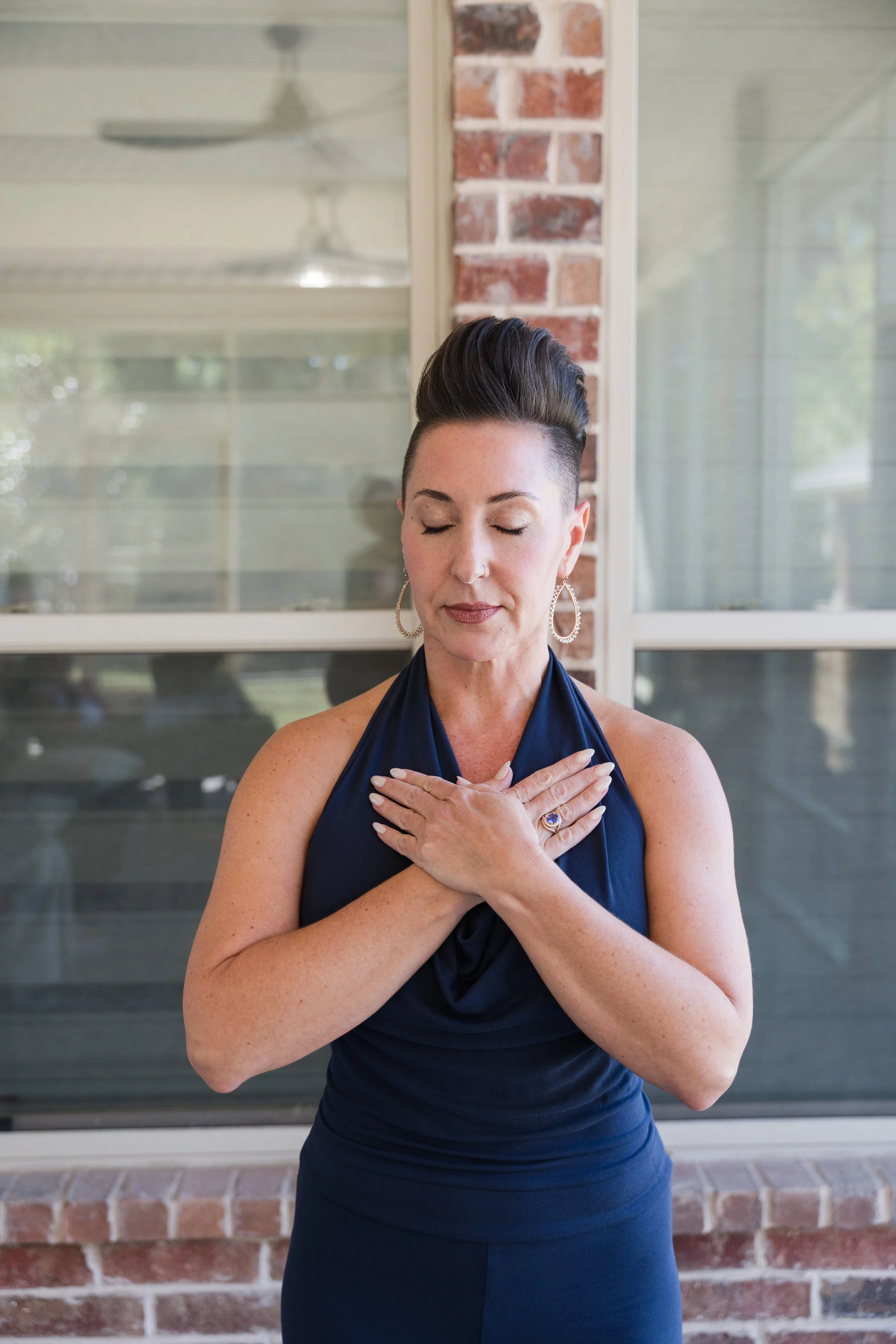 JenMG speaking on Act II intimacy, sharing insights about desire, confidence, and connection in the second half of life.