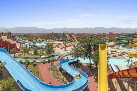 Discover the perfect family getaway with a Daypass at Pickalbatros Aqua Fun Club Marrakesh. Enjoy the Hotel amenities, either relaxing or vibrant pools, thrilling slides, and an aqua park, complete with lunch and snack buffets for an unforgettable ad