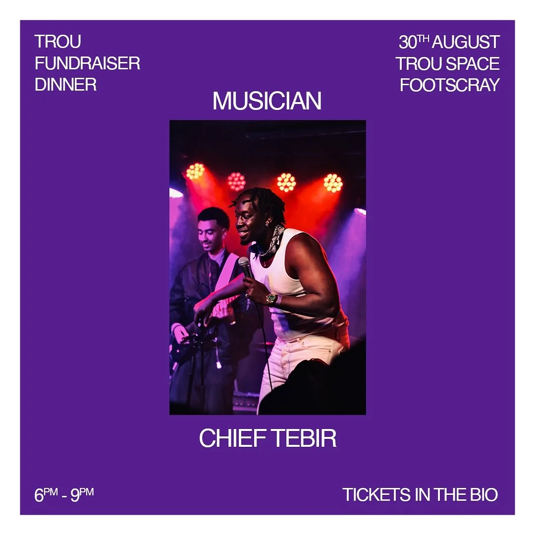 Meet The Artists Performing at our Fundraising Dinner!

Chieftebir is a Melbourne-based artist whose music fuses R&amp;B, rap, and hip-hop with raw storytelling and community spirit. Starting out as a dancer before stepping into music in 2018, he bri