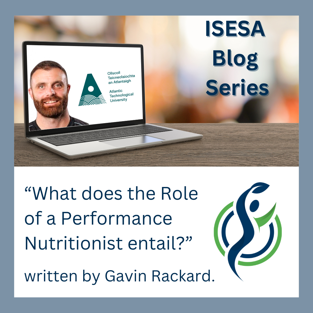 Gavin Rackard: What does the role of a performance nutritionist entail?