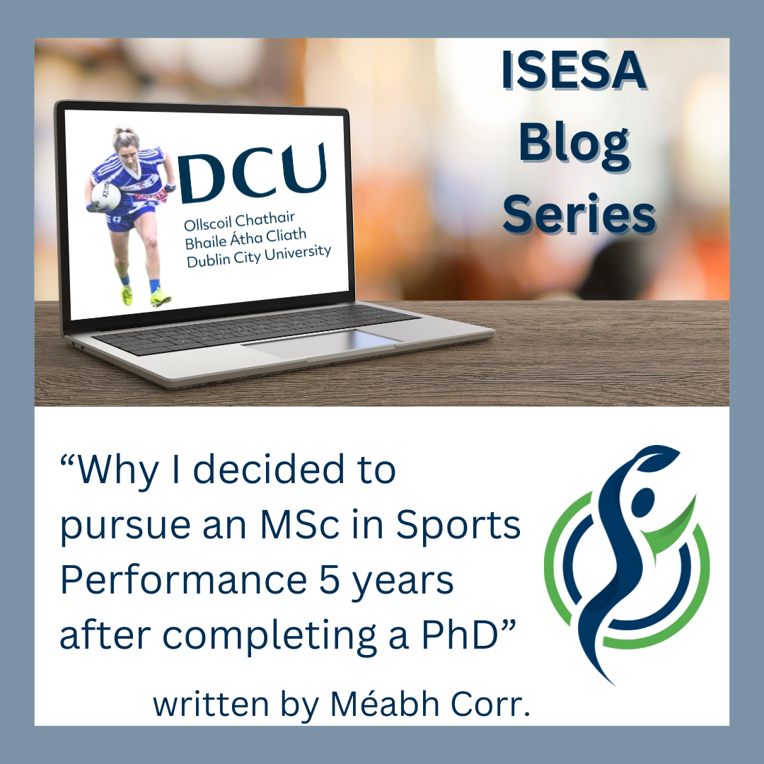Méabh Corr: Why I decided to pursue an MSc in Sports Performance 5 years after completing a PhD 