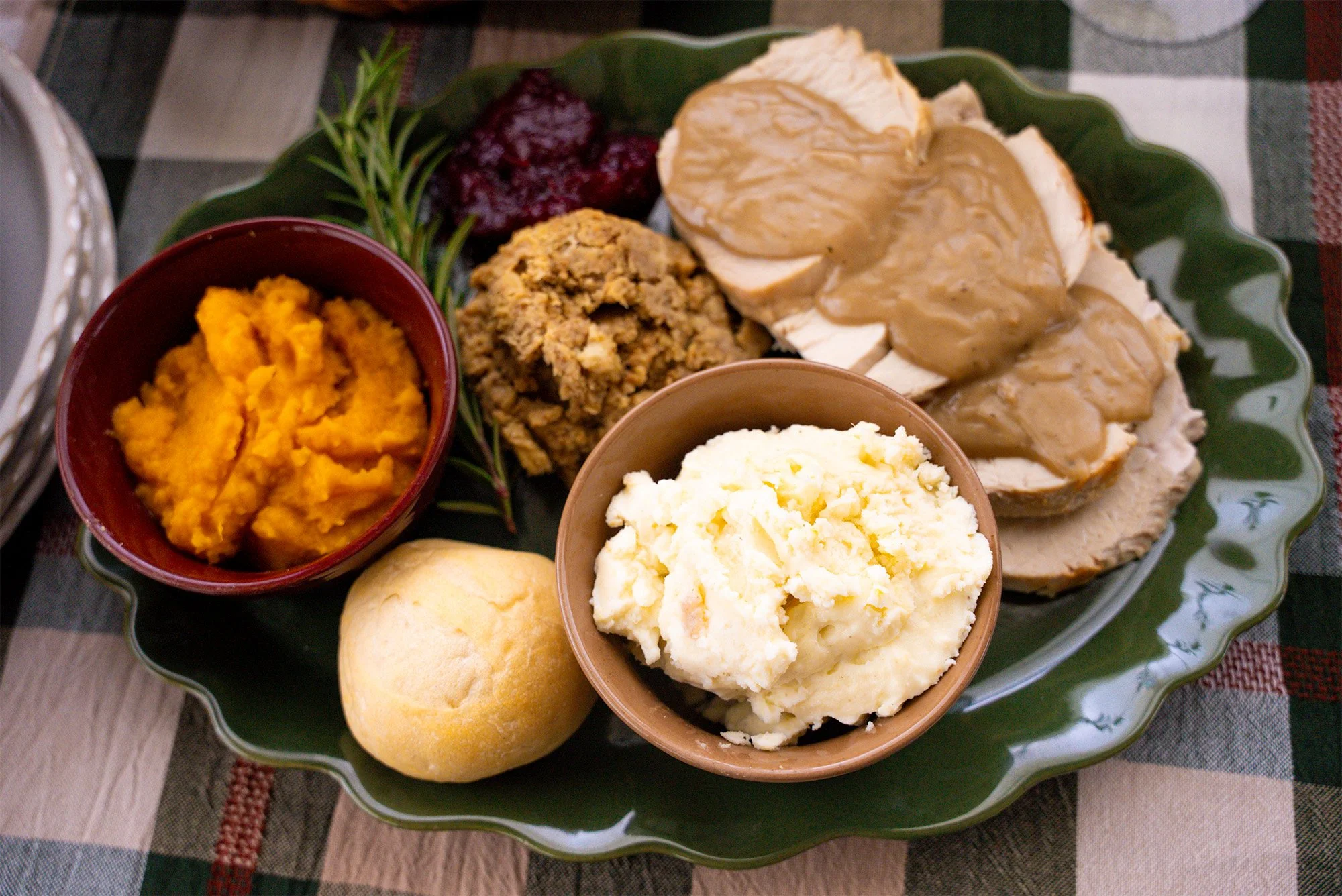 Individual Turkey Dinner