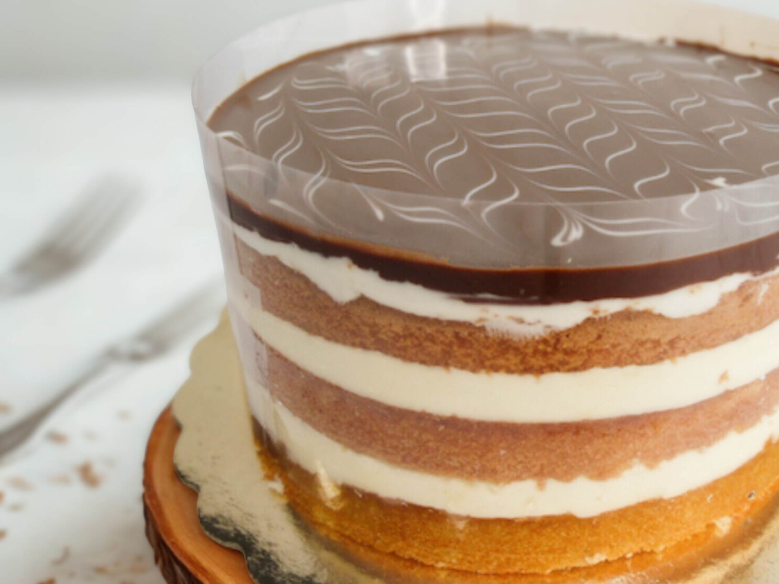 Boston Cream Cake