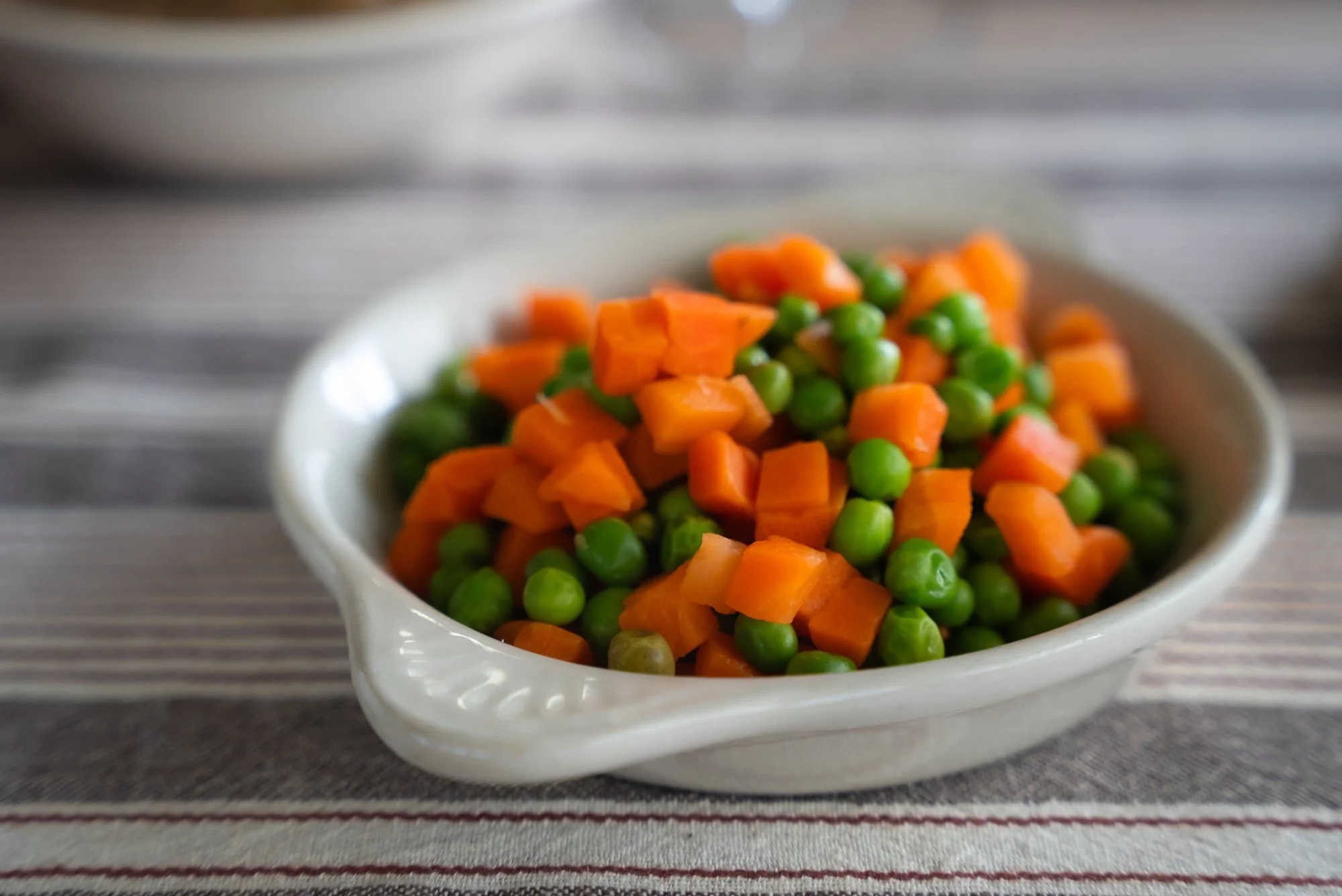 Roasted Peas & Carrots