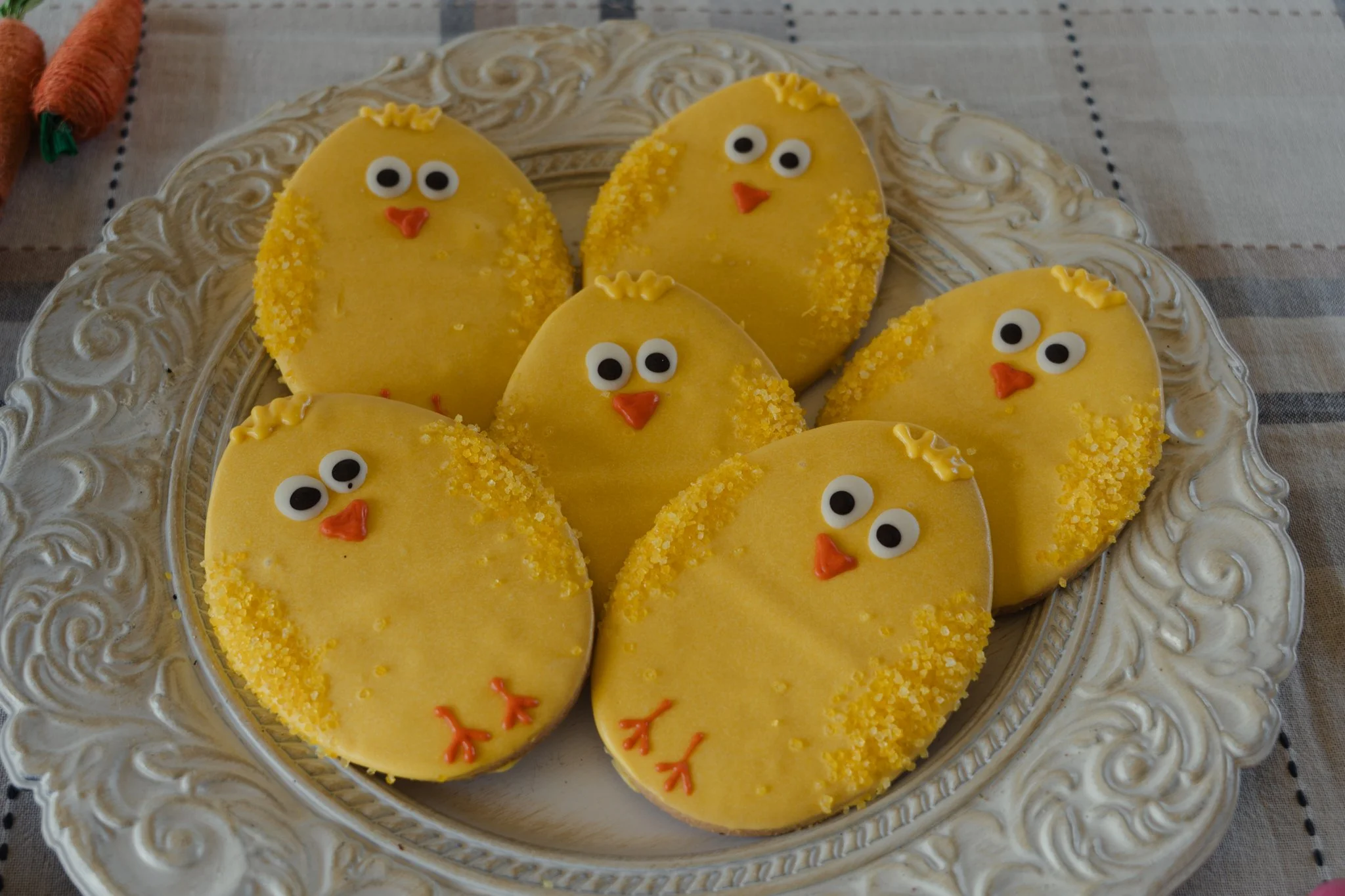 Spring Chick Sugar Cookies