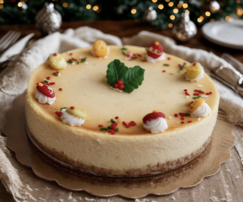 Eggnog Cheesecake