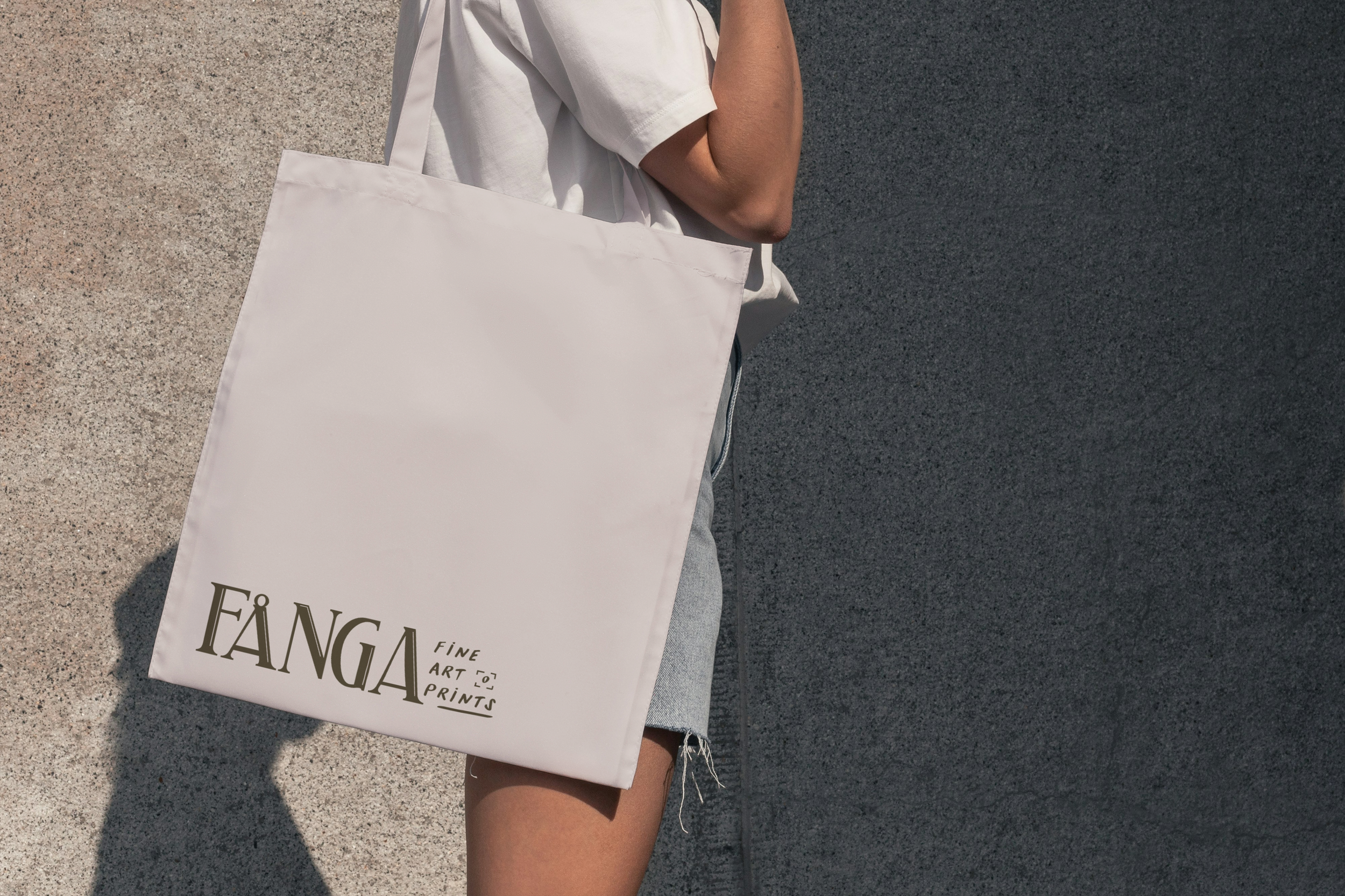 Totebag in Fanga huisstijl