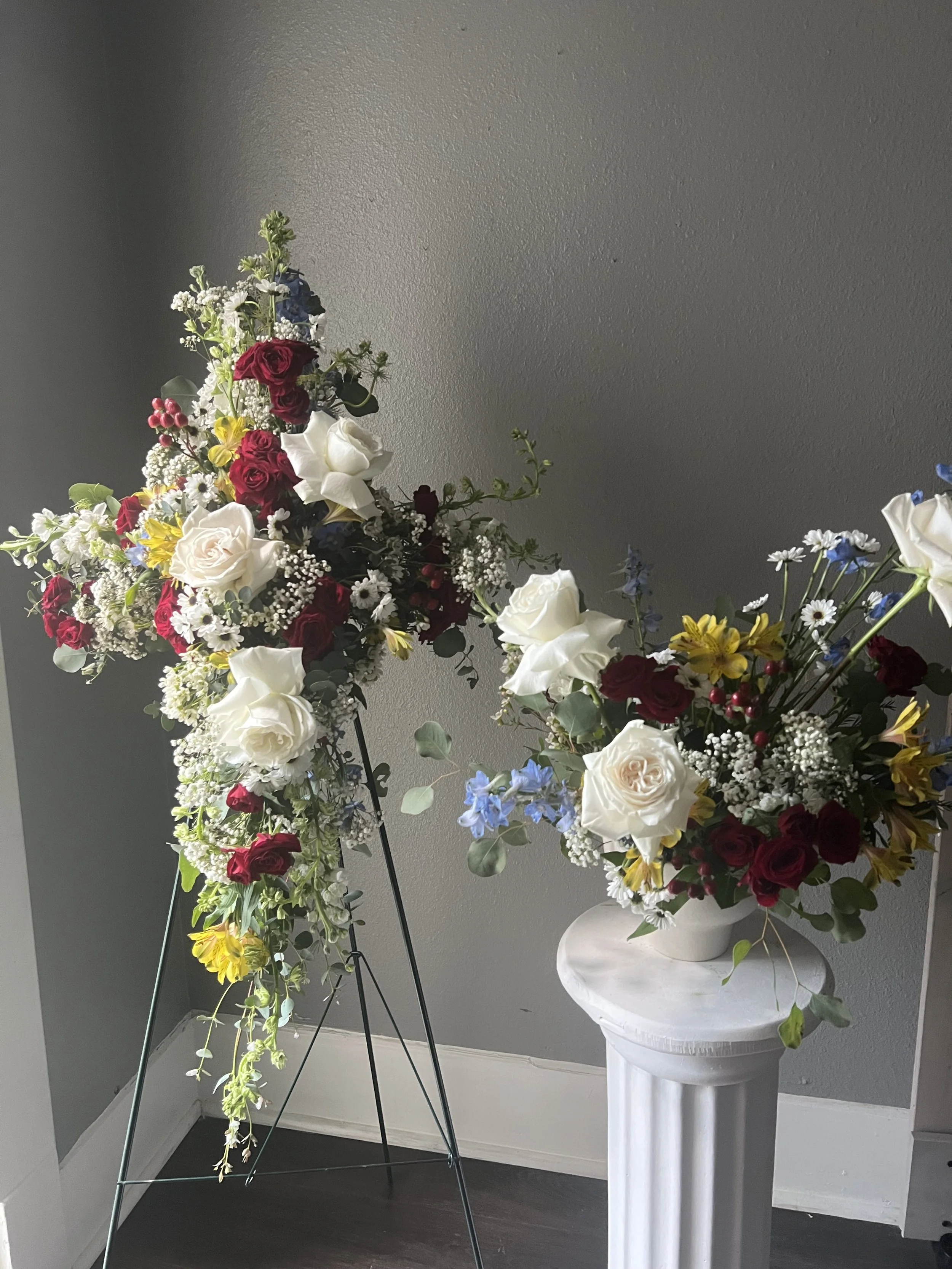 Custom Memorial Flowers
