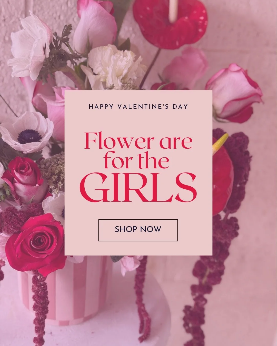 Valentine&rsquo;s isn&rsquo;t just for couples.
It&rsquo;s for best friends, chosen family, and doing something nice &mdash; just because.

Thoughtfully designed florals, limited quantities available.
Local delivery in San Angelo 🤍