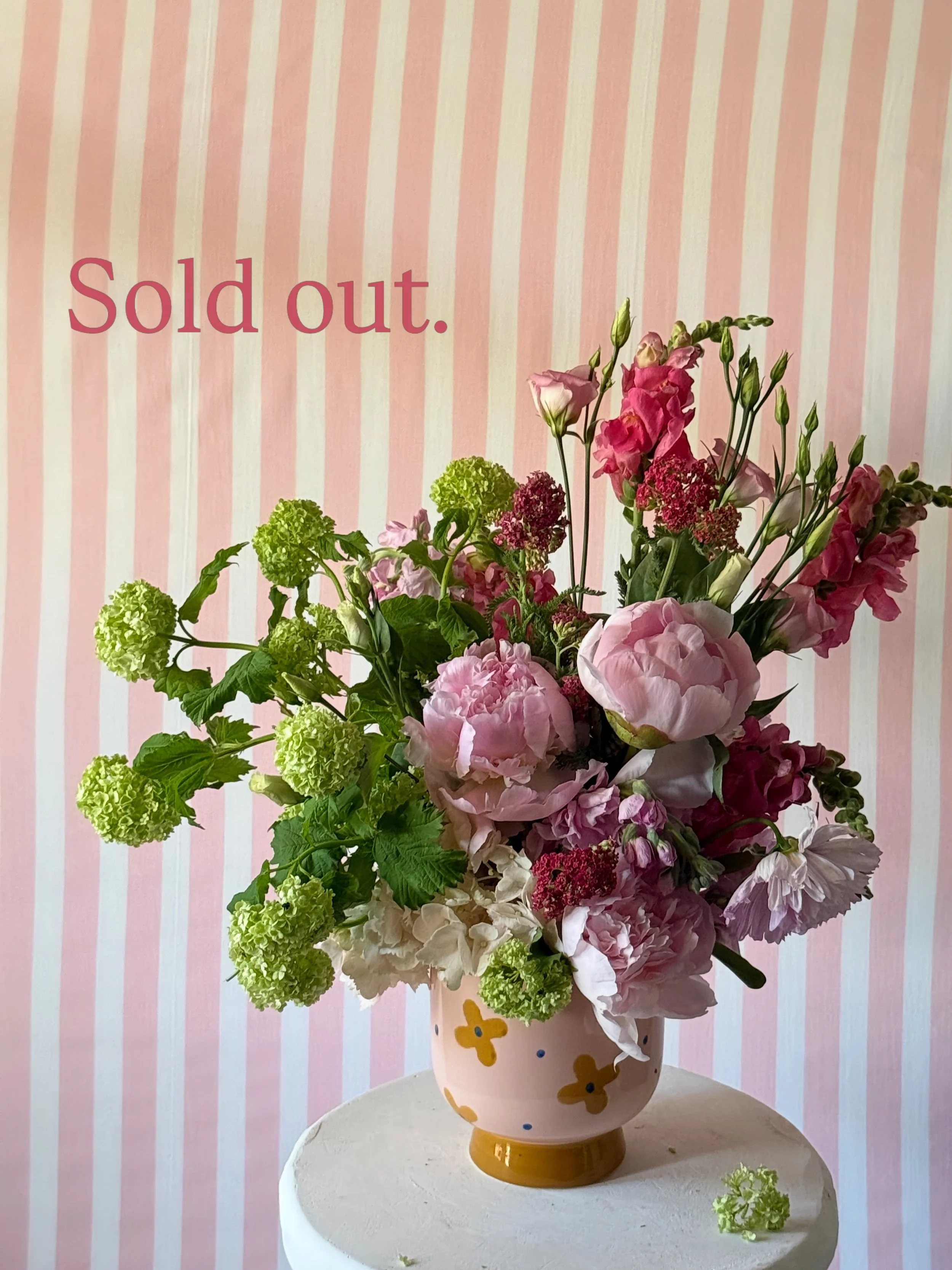 We&rsquo;re sold out for Mother&rsquo;s Day. 🌸 Thank you San Angelo &mdash; every single arrangement found a home. See you next time.
#sanangeloflorist #dahliasanddaisies #sanangelotexas