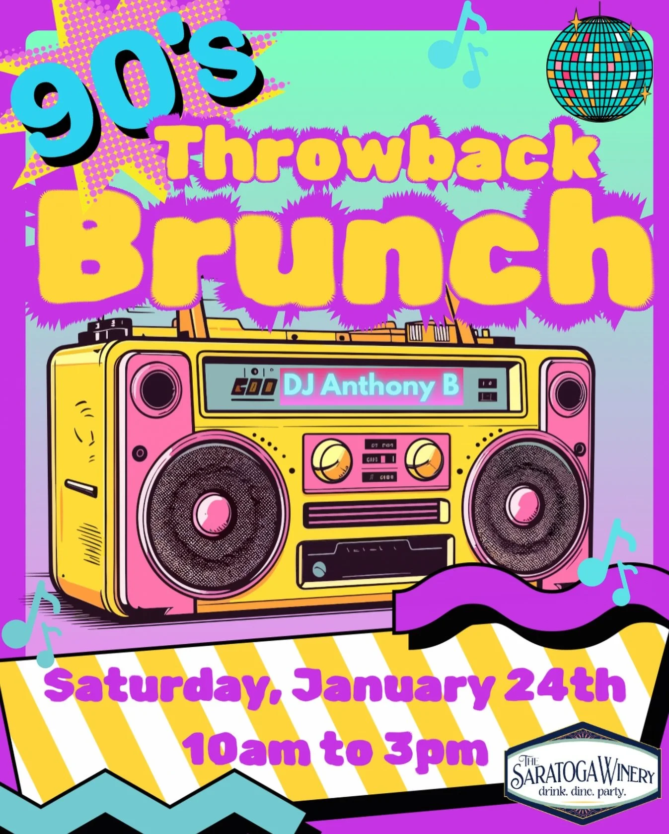 1 week out and the vibes are already loading&hellip; 💾✨
Our 90&rsquo;s Throwback Brunch is almost here &ndash; good food, great drinks, and the ultimate throwback soundtrack by DJ Anthony B 🎶 

🕙 10am&ndash;3pm
📅 Saturday, January 24th

Snag your