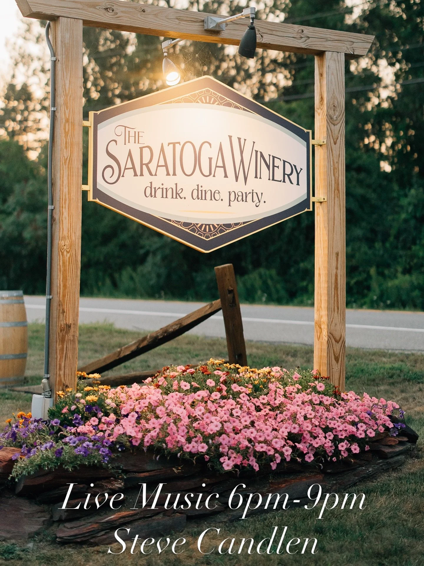 Kicking off April break the right way 🎶✨
Live music, great drinks, and a night out with Steve Candlen &mdash; come hang with us 🍷

Reservations available on OpenTable.
For groups of 10+, please email reservations@thesaratogawinery.com