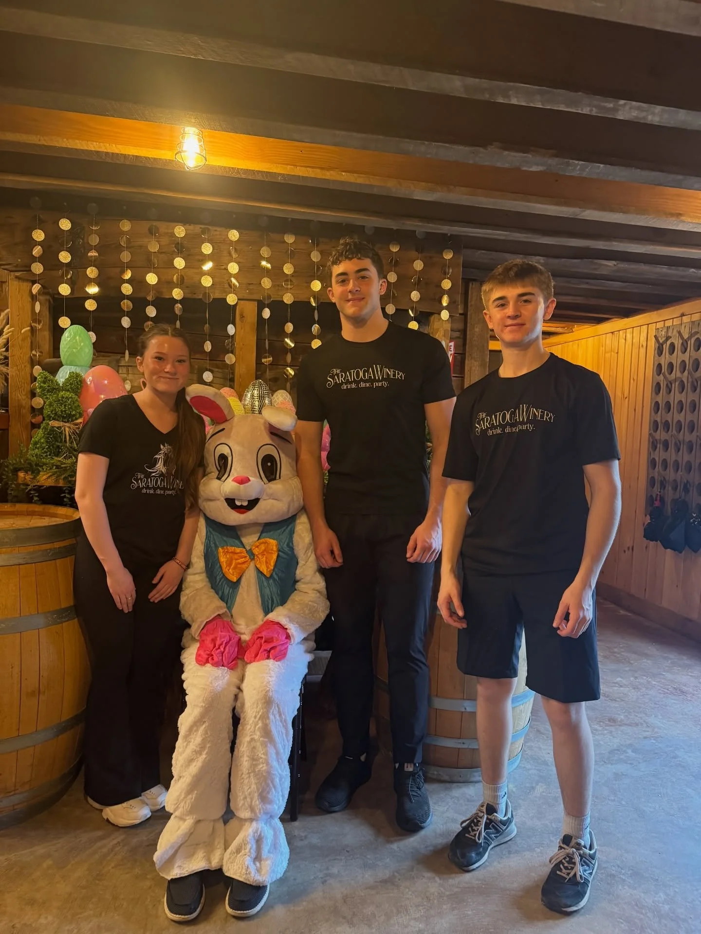 Happy Easter from our team to yours 🐣
So grateful for everyone who celebrated with us today&mdash;and for the crew who made it happen 💛