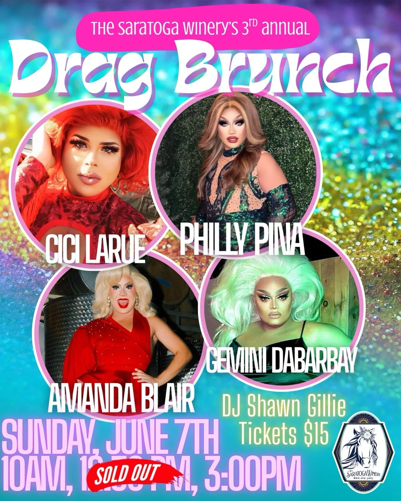 ✨ 12:30PM is officially SOLD OUT ✨

If you&rsquo;re planning to attend Drag Brunch, consider this your warning: the remaining 10AM and 3PM shows are filling up FAST. 💋👠

We&rsquo;ve already sold out one show, and we fully expect the others to follo