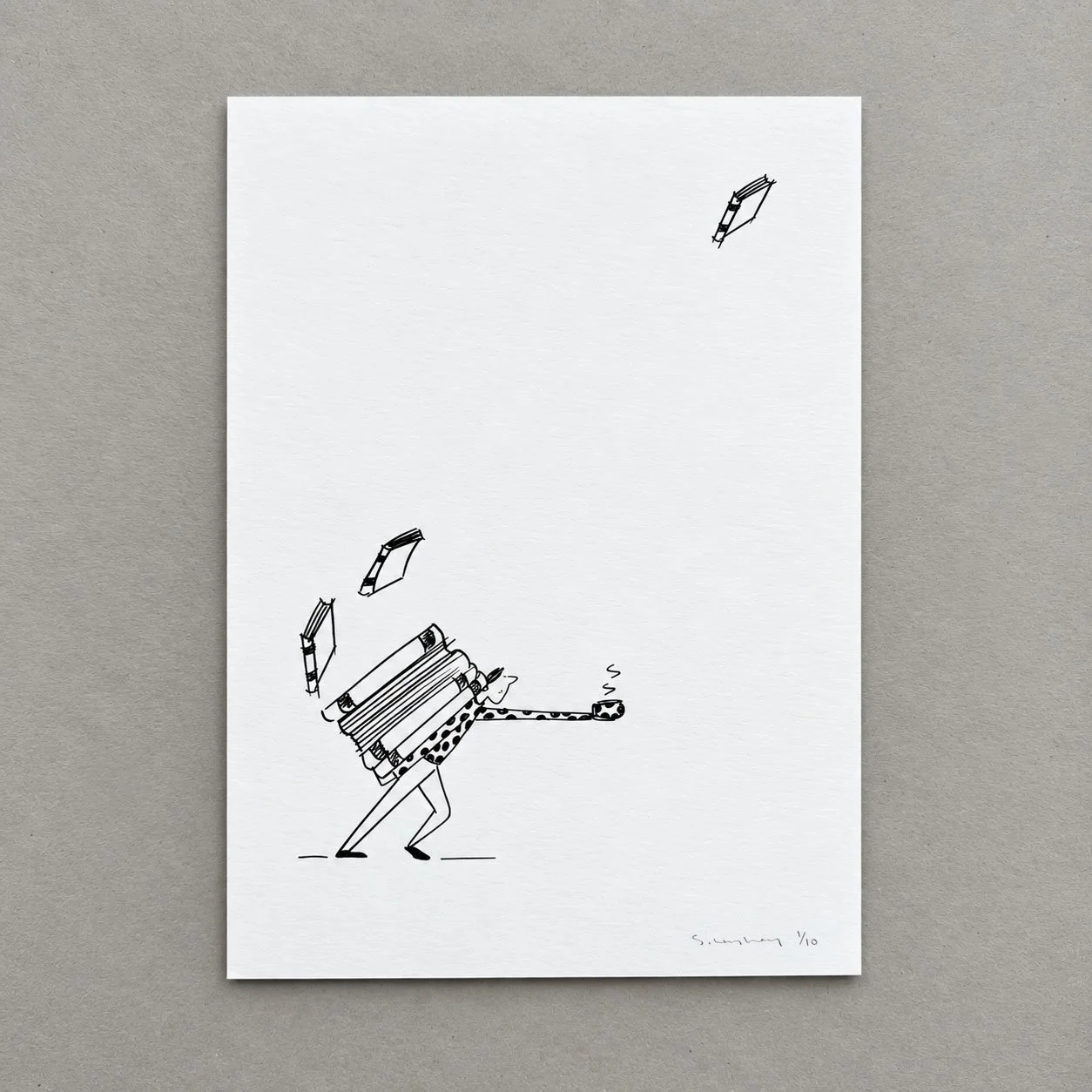 One More Book: Limited Edition Print A5