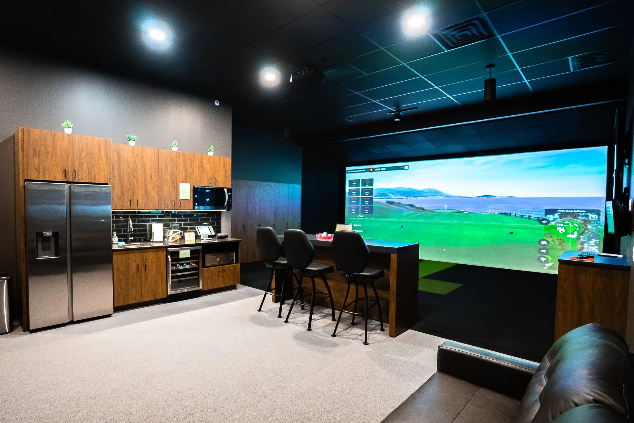 Private Indoor Golf Simulator