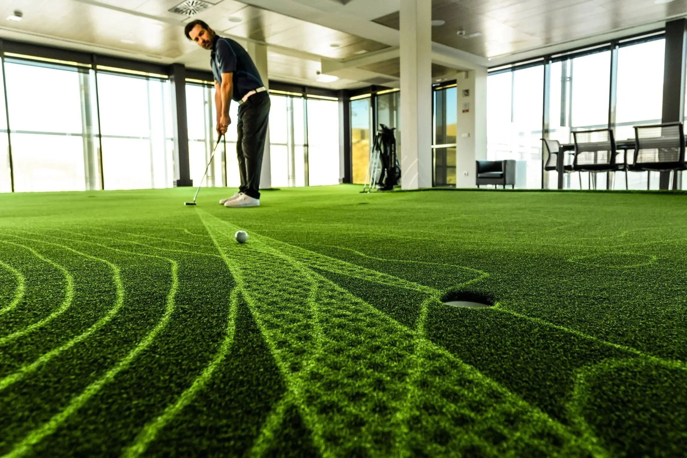 PuttView Lounge at bogibox Golf