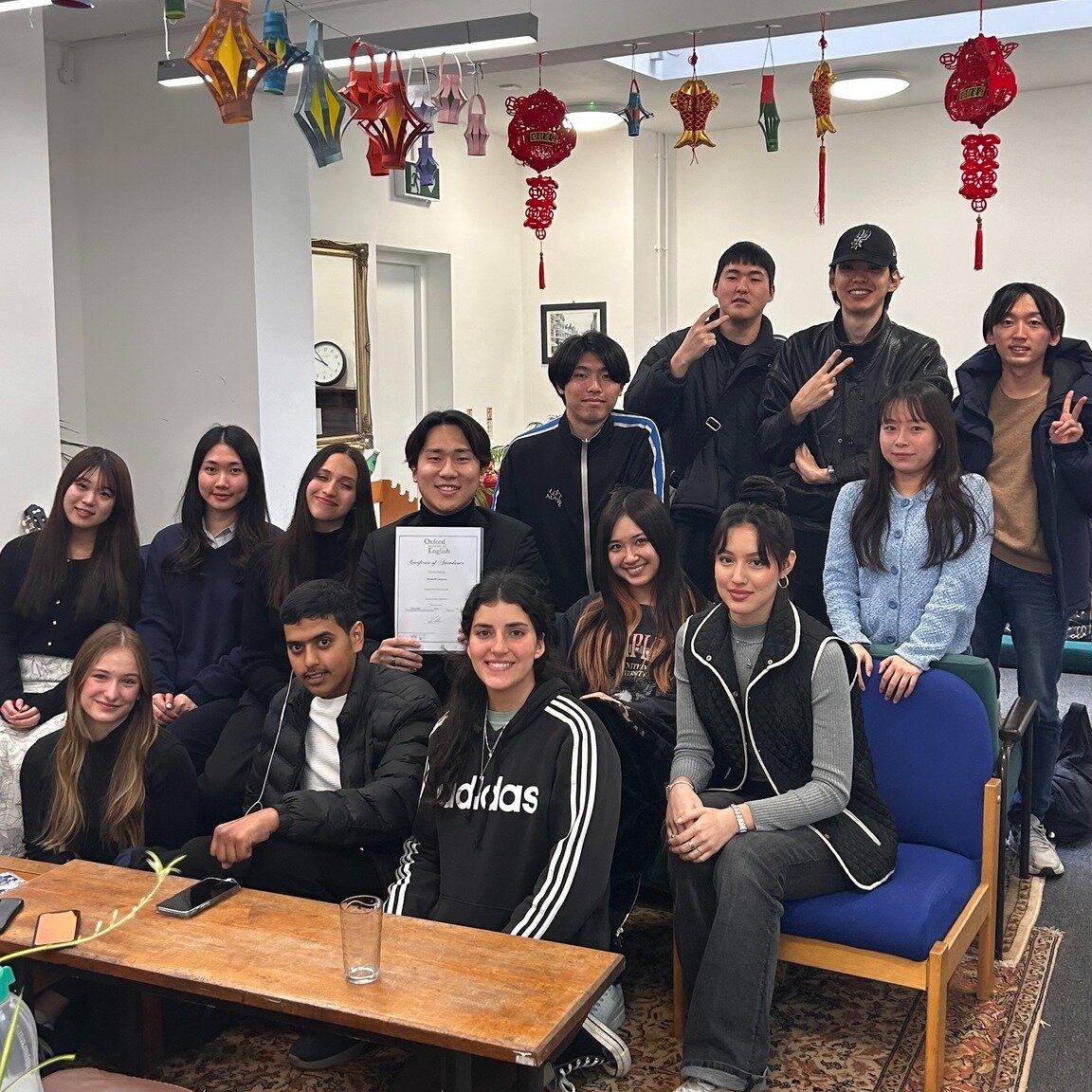 Good bye and good luck to our long-term student Masa!🎉

 #cityofoxford #studyenglishintheuk #learnenglishinoxford #englishlanguagecourses #studyabroadyenglish #community #internationallanguage #internationalstudentlife #language #friends #studywithu