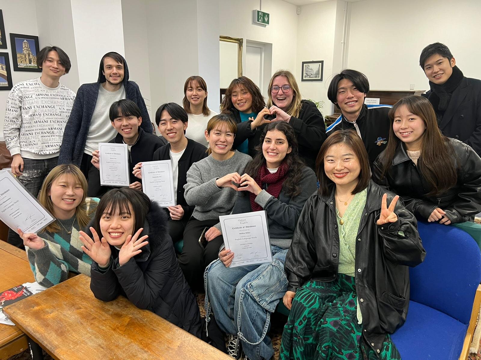 Friday leavers!😢

We had a few students leave today. We hope everyone had a great stay, whether it was long or short - we wish you all the best.🥰✨

 #englishlanguage #studyintheuk #studywithus #internationalstudent #friends #englishoxford #internat
