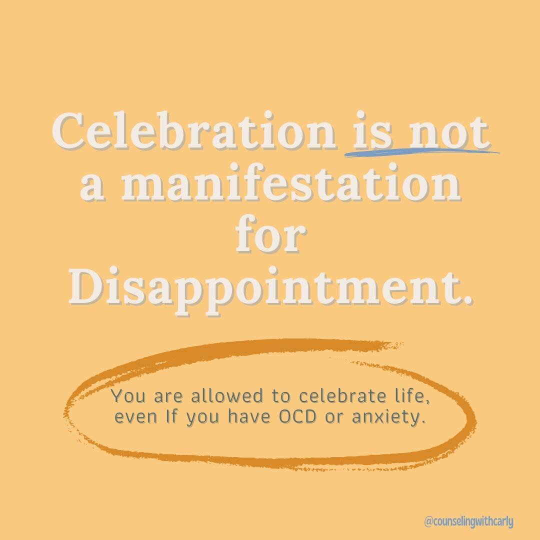 I cannot tell you how many times I witness individuals stifle their joy, celebration or Hope because...

' What If ' 

Two of the least complicated words with the most gut punch put together. 

But here's thing - celebration does not mean you're jinx