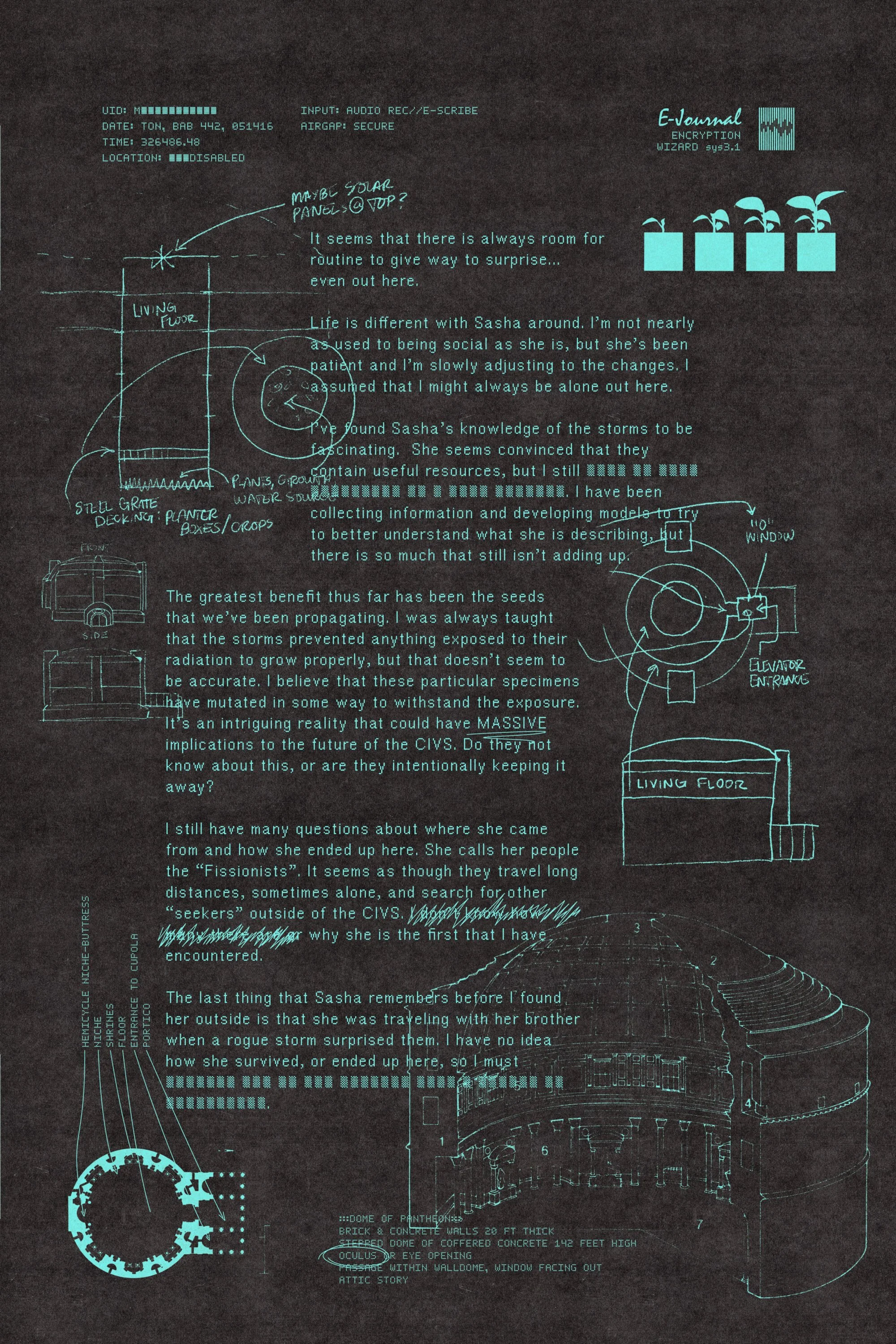 Oakley Future Genesis Chapter 1 Comic Book artist addendum EJournal Page2