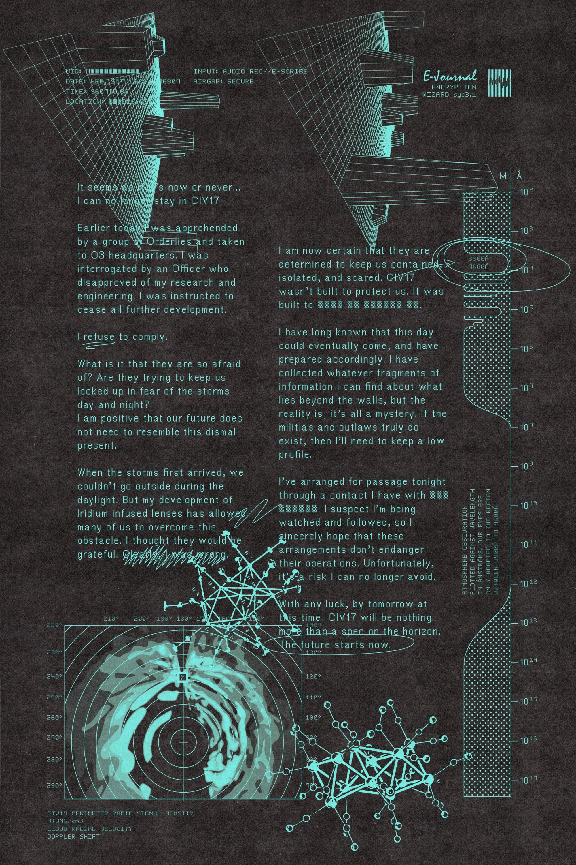 Oakley Future Genesis Chapter 1 Comic Book artist addendum EJournal Page1